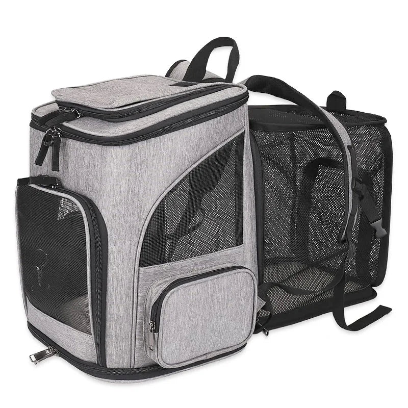 Pawvyo Expandable Pet Carrier Backpack